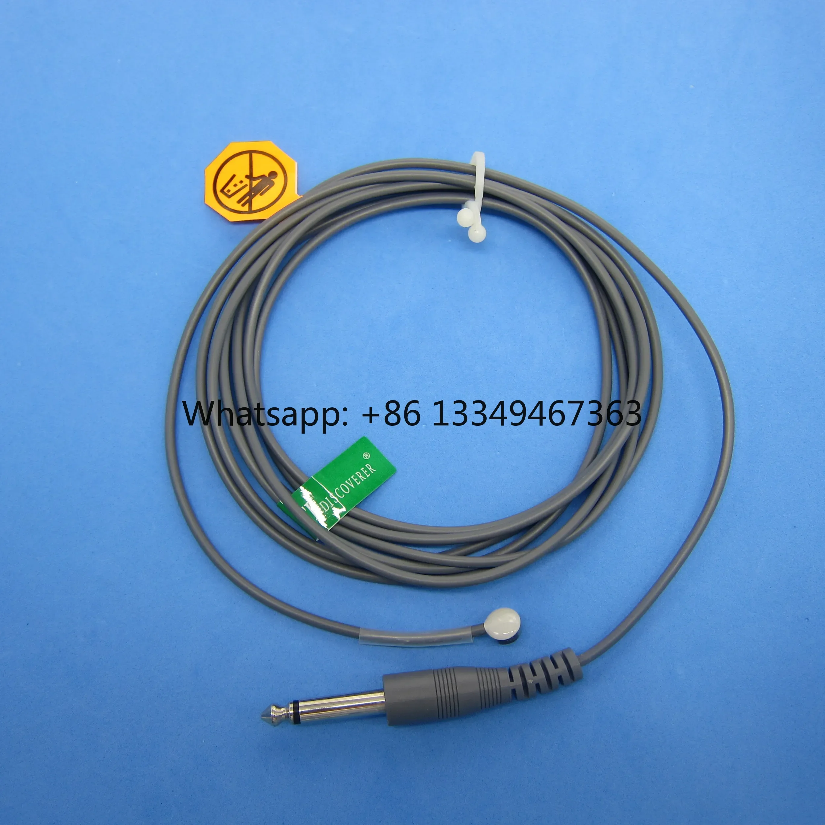 Reusable Temperature Probe for YSI400 Series,10K ,Adult/infant Surface/Esophageal/Rectal TEMP Sensor and Adapter.
Reusable Temperature Probe for YSI400 Series,10K ,Adult/infant Surface/Esophageal/Rectal TEMP Sensor and Adapter.