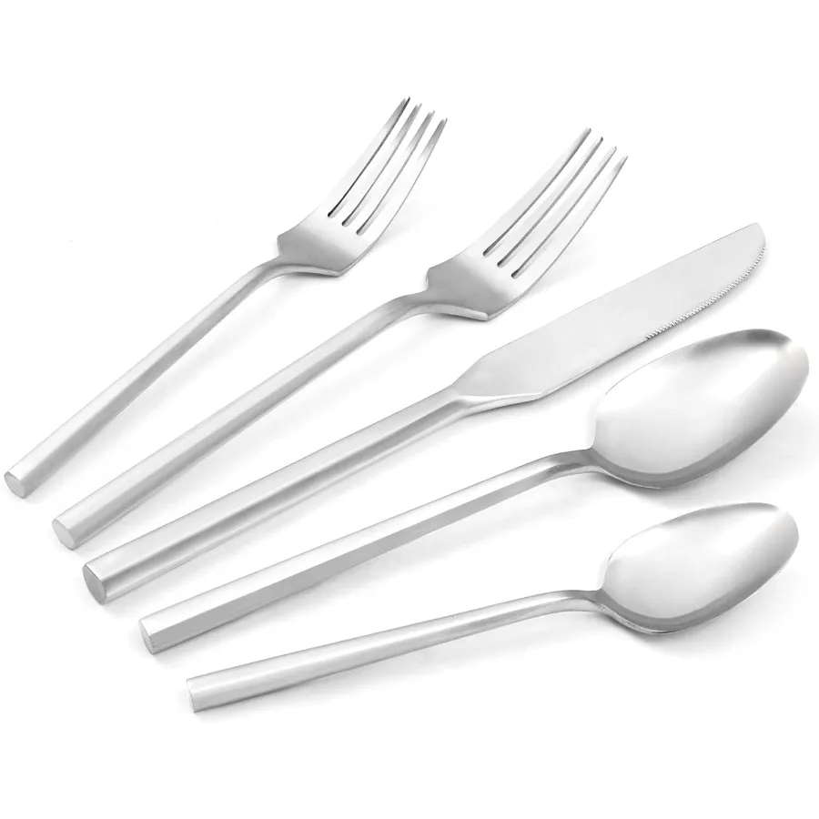 Набор столовых приборов из нержавеющей стали, 20 предметов, столовые приборы с ручкой, современный набор столовых приборов с матовой отделкой, сервиз для 4 моек в посудомоечной машине
Набор столовых приборов из нержавеющей стали, 20 предметов, столовые приборы с ручкой, современный набор столовых приборов с матовой отделкой, сервиз для 4 моек в посудомоечной машине