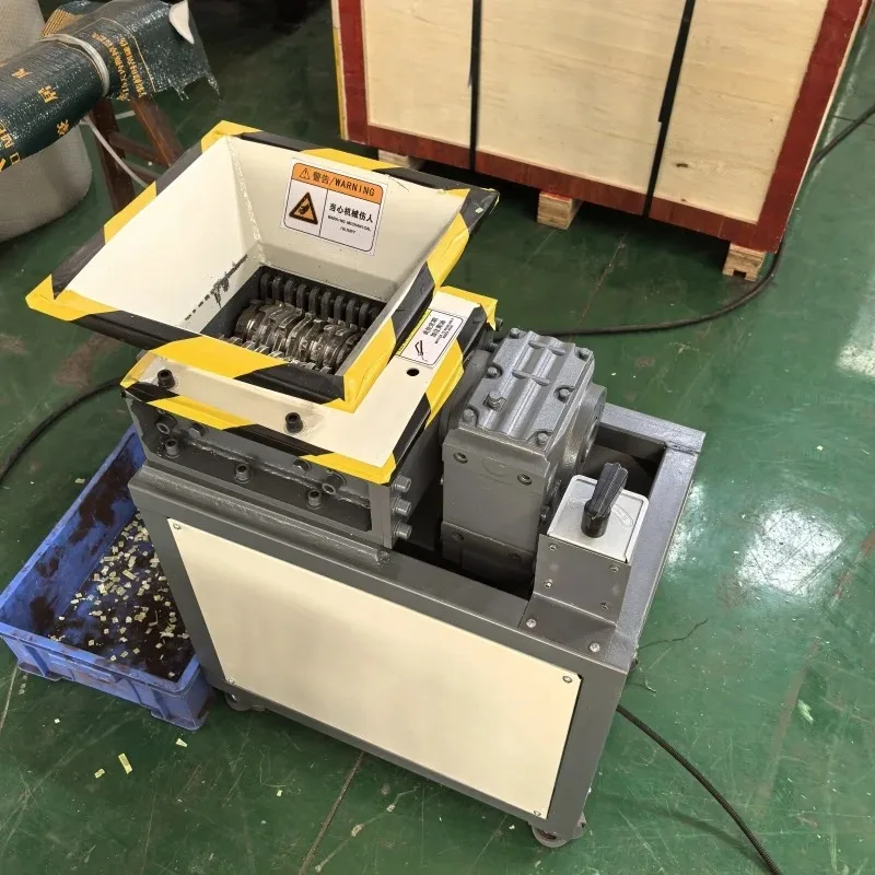 Mini Shredder Double Shaft Shredder Cardboard Shredder Machine
Mini Shredder Double Shaft Shredder Cardboard Shredder Machine