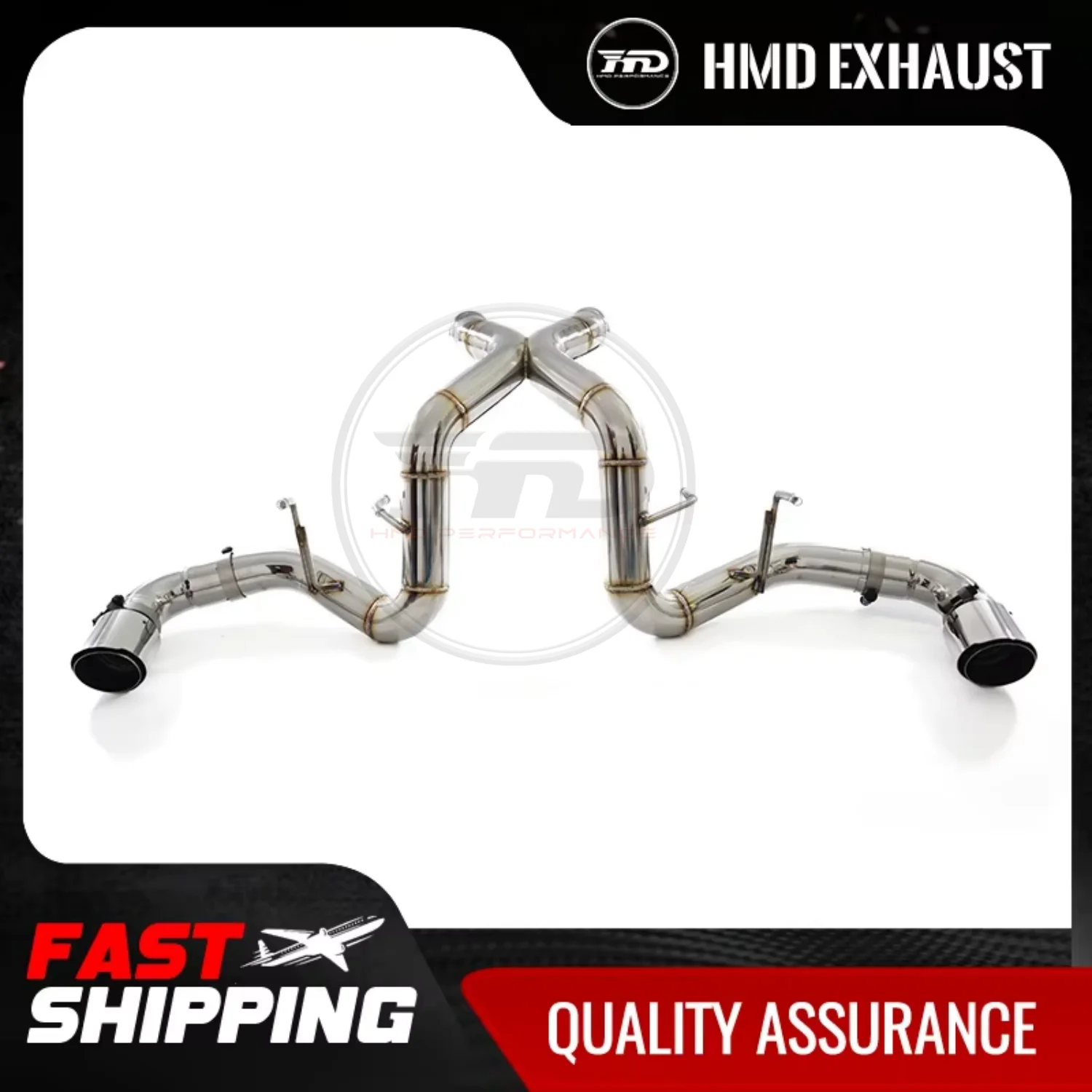 HMD Stainless Steel Exhaust System Performance with heat shield Catback for McLaren 570S 540C 570GT Without Valve Muffler
HMD Stainless Steel Exhaust System Performance with heat shield Catback for McLaren 570S 540C 570GT Without Valve Muffler