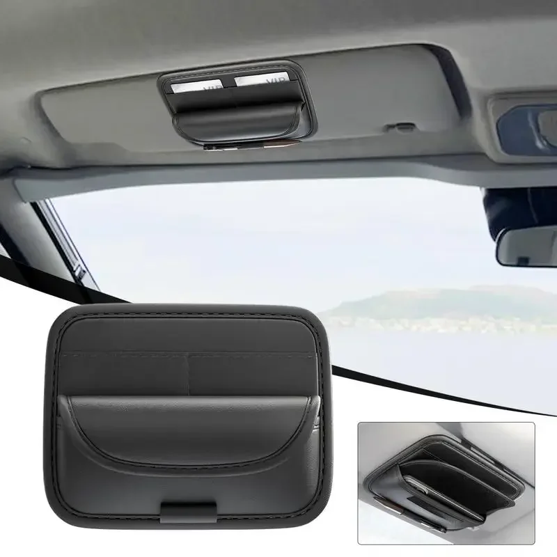 Multi-Purpose Sunglasses Holder Automobile Sun Visor Glasses Case PU Leather Car Glasses Case Card Clip Car Interior Accessories
Multi-Purpose Sunglasses Holder Automobile Sun Visor Glasses Case PU Leather Car Glasses Case Card Clip Car Interior Accessories