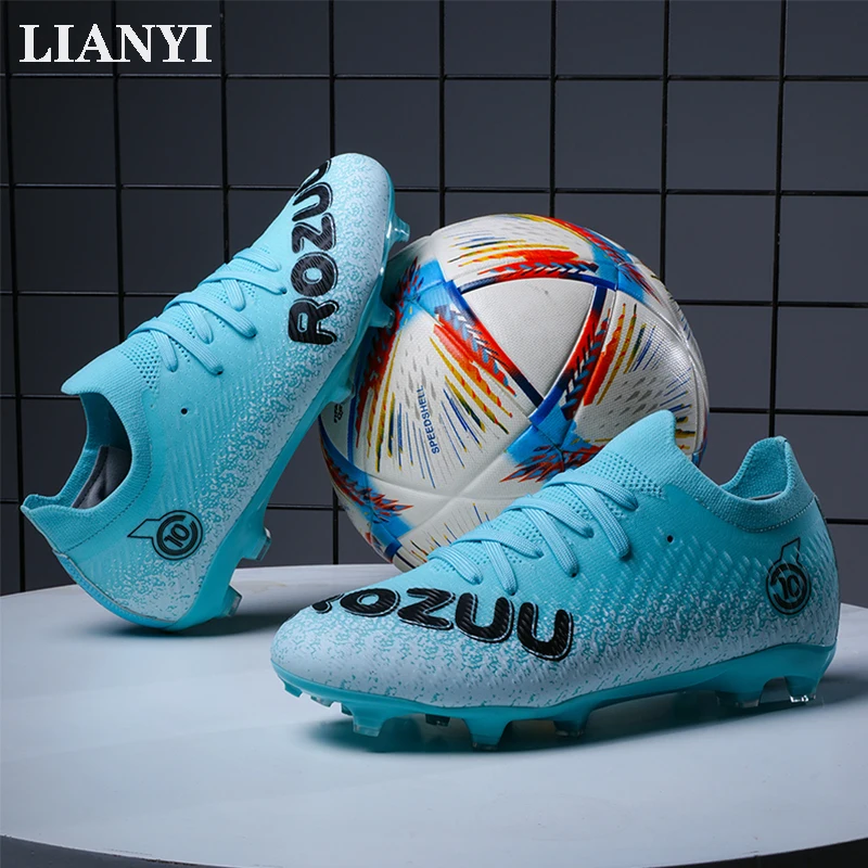 LIANYI Youth Professional Soccer Shoes Outdoor Sports Shoes Light Color Free Shipping Anti-slip Studs Anti-slip Training Shoes
LIANYI Youth Professional Soccer Shoes Outdoor Sports Shoes Light Color Free Shipping Anti-slip Studs Anti-slip Training Shoes