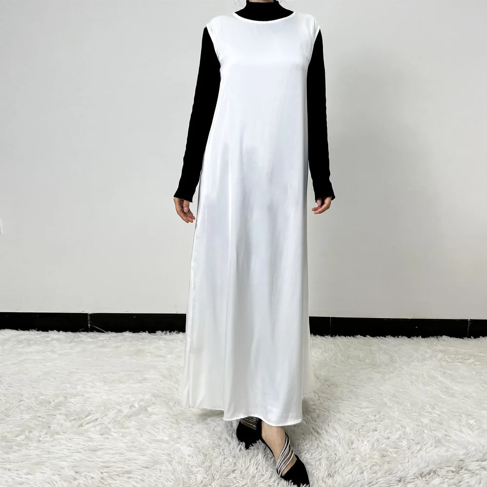 Fashion Shinny Sleeveless Maxi Dress for Women Muslim Modest Dresses Dubai Abaya Turkey Kaftan Femme Musulmane Vestidos Jalabiya
Fashion Shinny Sleeveless Maxi Dress for Women Muslim Modest Dresses Dubai Abaya Turkey Kaftan Femme Musulmane Vestidos Jalabiya