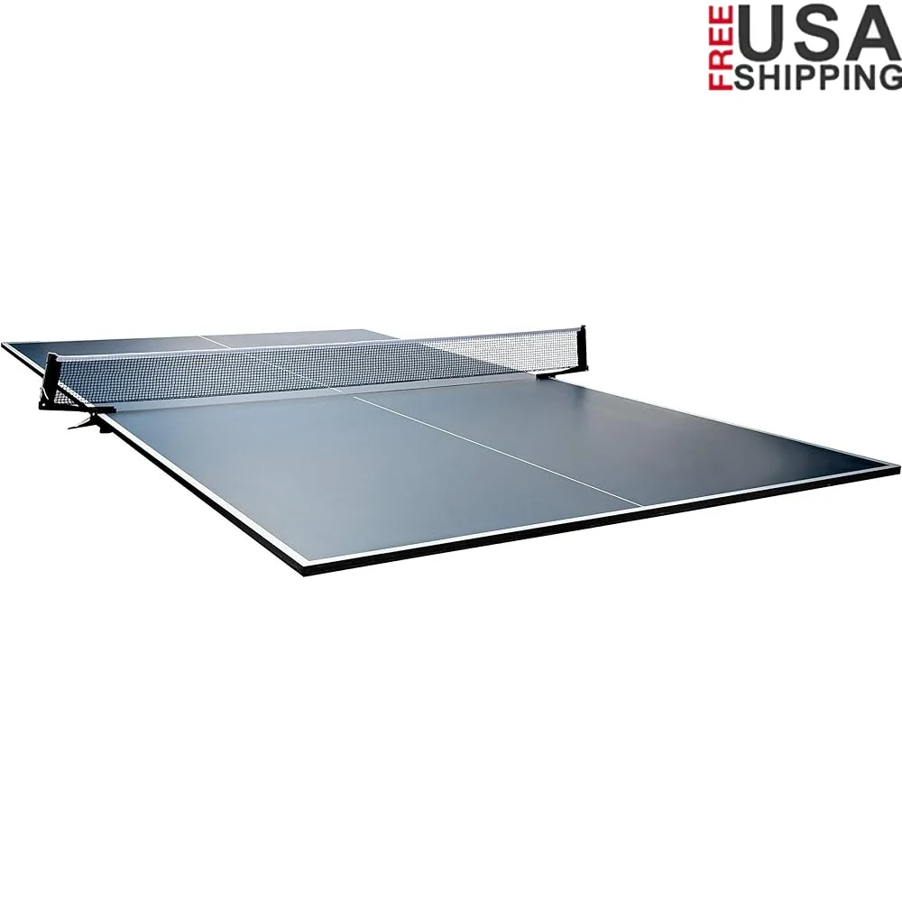 Table Tennis Conversion Top Indoor Outdoor Easy Assemble Pro Design Premium Quality Soft EVA Foam Clamp Net Official Size
Table Tennis Conversion Top Indoor Outdoor Easy Assemble Pro Design Premium Quality Soft EVA Foam Clamp Net Official Size