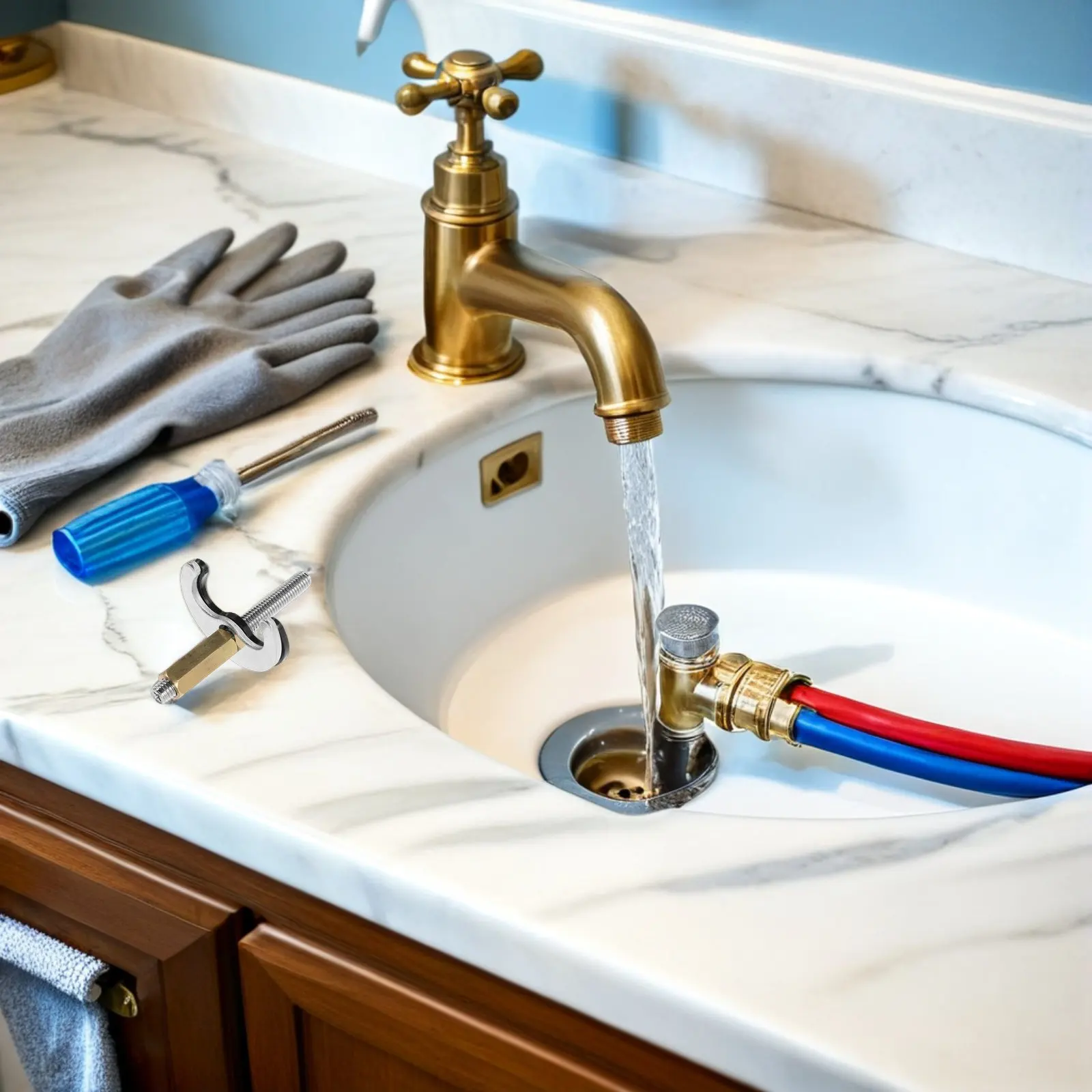 1Set Faucet Fixing Bracket Kit Single Hole Stainless Steel Horseshoe Mounting Screw Washer Sink Tap Repair Parts Anti-Loosening
1Set Faucet Fixing Bracket Kit Single Hole Stainless Steel Horseshoe Mounting Screw Washer Sink Tap Repair Parts Anti-Loosening