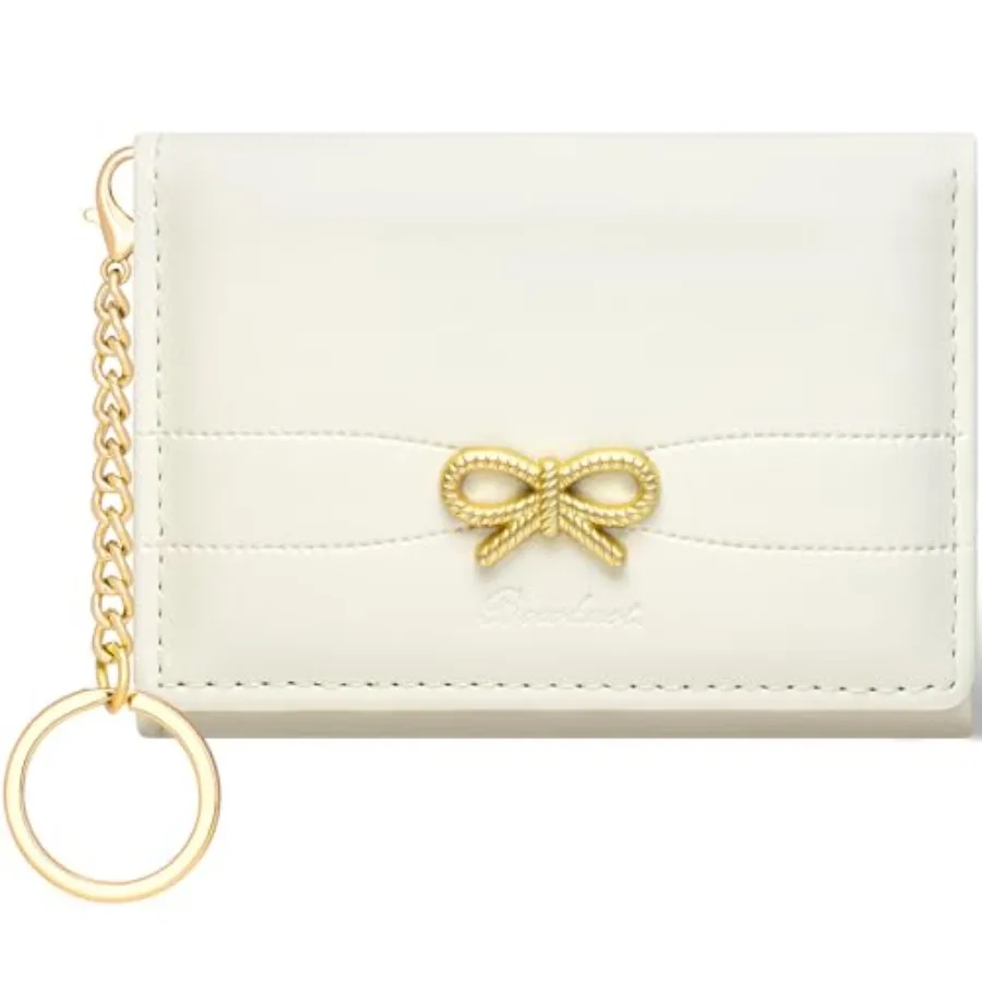Coquette Bow Wallet for Women, Small Slim Trifold Womens Wallet with Key chain Cute Aesthetic Card Holder ID Window for Girl
Coquette Bow Wallet for Women, Small Slim Trifold Womens Wallet with Key chain Cute Aesthetic Card Holder ID Window for Girl