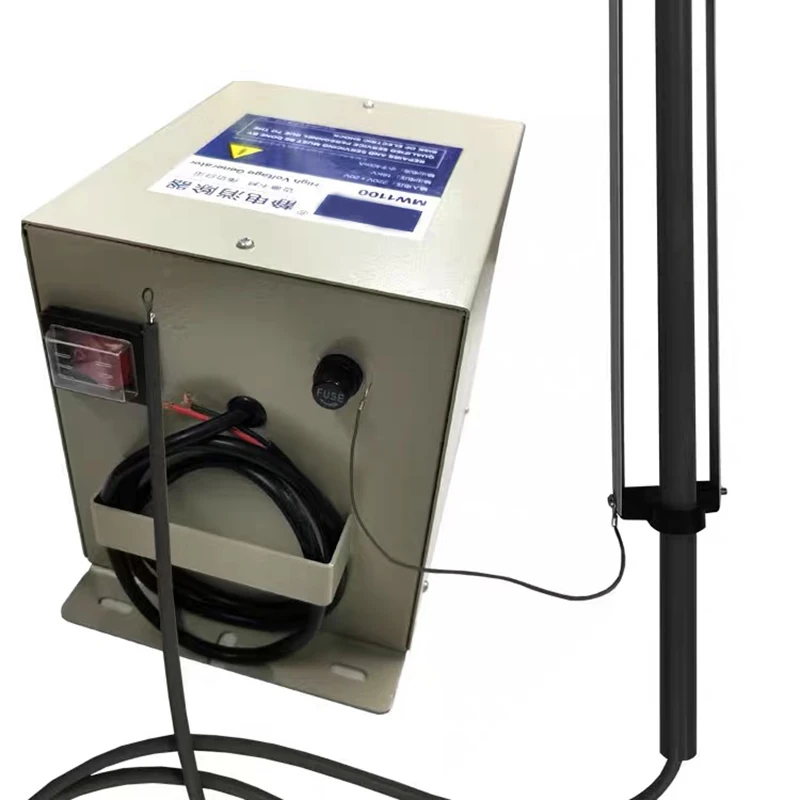 Mw1100 Dry Static Eliminator 16Kv Industrial Static Generator Non-Woven Electrostatic Device Glue Filling Rod
Mw1100 Dry Static Eliminator 16Kv Industrial Static Generator Non-Woven Electrostatic Device Glue Filling Rod