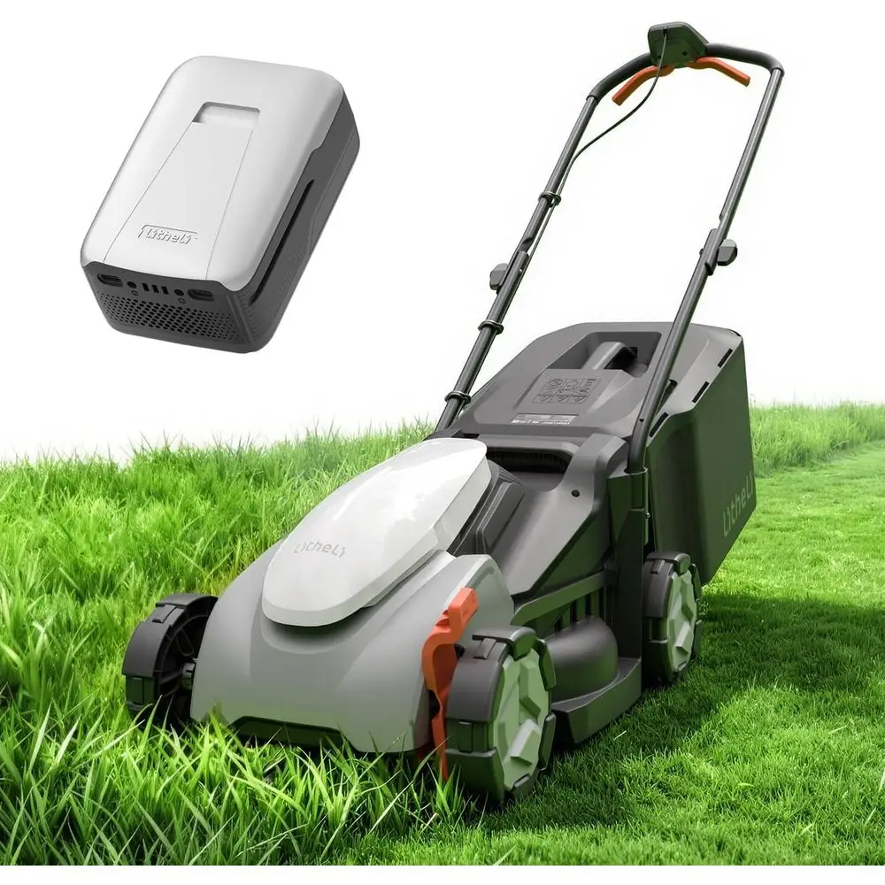 14 Inch CordlLawn Mower, BrushlBattery Powered Push Mower with 5.0Ah Battery, 5-Position Height, 9-Gallon Bag, Lightweight Grass
14 Inch CordlLawn Mower, BrushlBattery Powered Push Mower with 5.0Ah Battery, 5-Position Height, 9-Gallon Bag, Lightweight Grass
