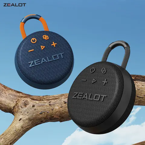 ZEALOT-S77 Wireless Bluetooth Speaker Waterproof Sports Sound Box Outdoor Portable Subwoofer Outdoor Clear Stereo Music Surround