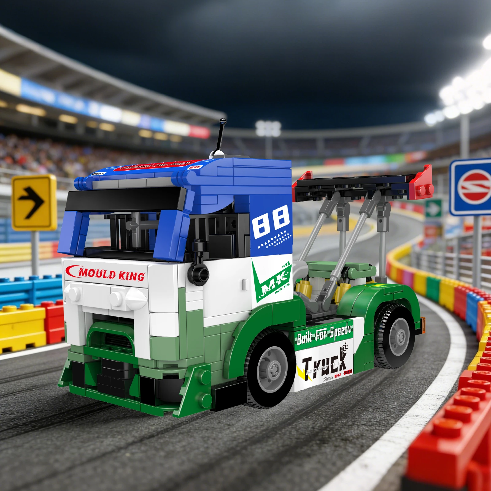 MOULD KING 24095 510pcs Racing Truck Model Bricks Toys Gift Building Blocks Set for Kids and Adults
MOULD KING 24095 510pcs Racing Truck Model Bricks Toys Gift Building Blocks Set for Kids and Adults