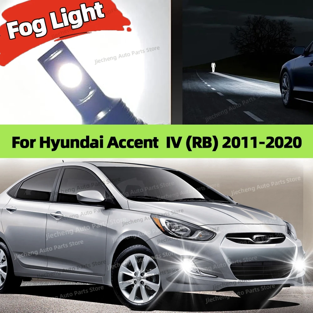 2PCS LED Car Front Fog Light 881 Lamps Bulb 6000K Plug and Play 25000LM For Hyundai Accent IV RB 2011-2020 2014 2015 2016 2017
2PCS LED Car Front Fog Light 881 Lamps Bulb 6000K Plug and Play 25000LM For Hyundai Accent IV RB 2011-2020 2014 2015 2016 2017