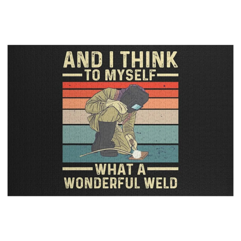Funny Welding Proud Welder Weld Job American Welders Jigsaw Puzzle Children Custom Name Child Toy Puzzle
Funny Welding Proud Welder Weld Job American Welders Jigsaw Puzzle Children Custom Name Child Toy Puzzle