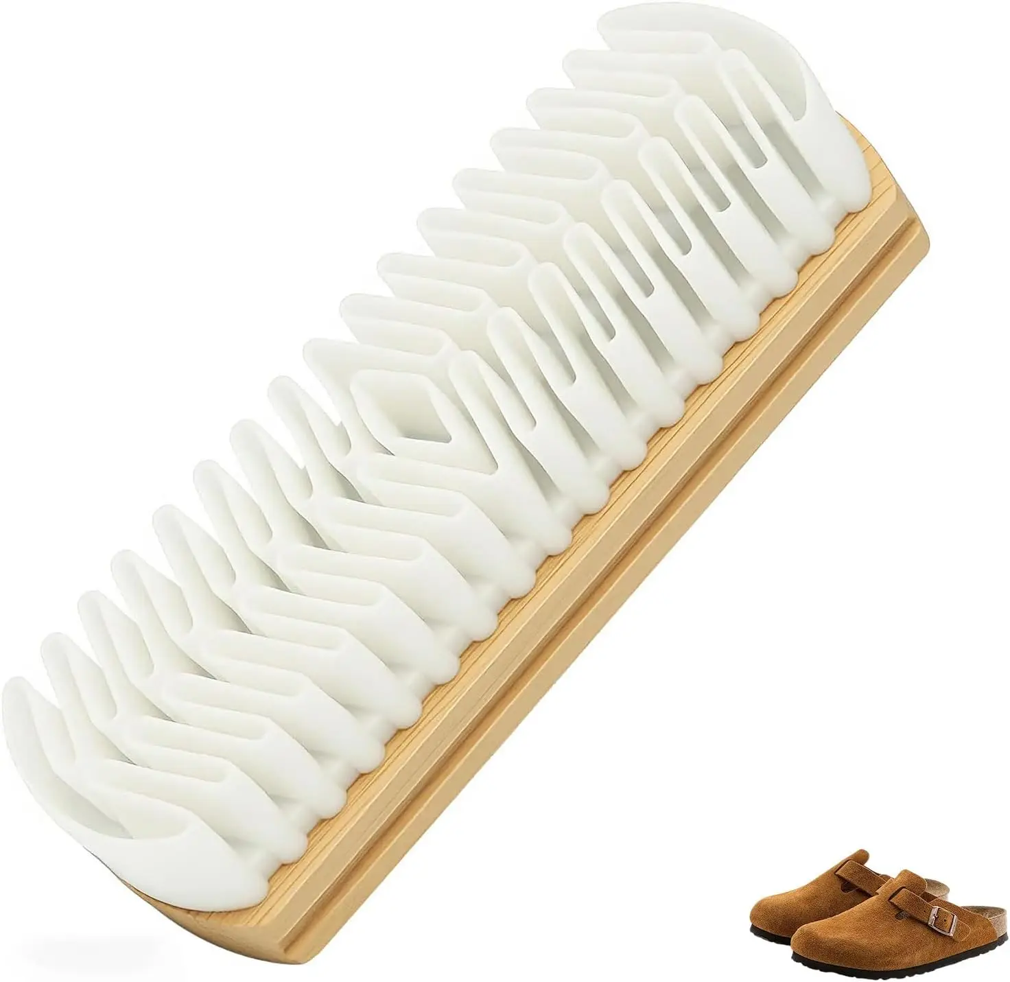 Suede Eraser & Brush for Shoes, Magic Rubber Shoe Cleaner for Suede, Bags, Jackets (1PC)
Suede Eraser & Brush for Shoes, Magic Rubber Shoe Cleaner for Suede, Bags, Jackets (1PC)