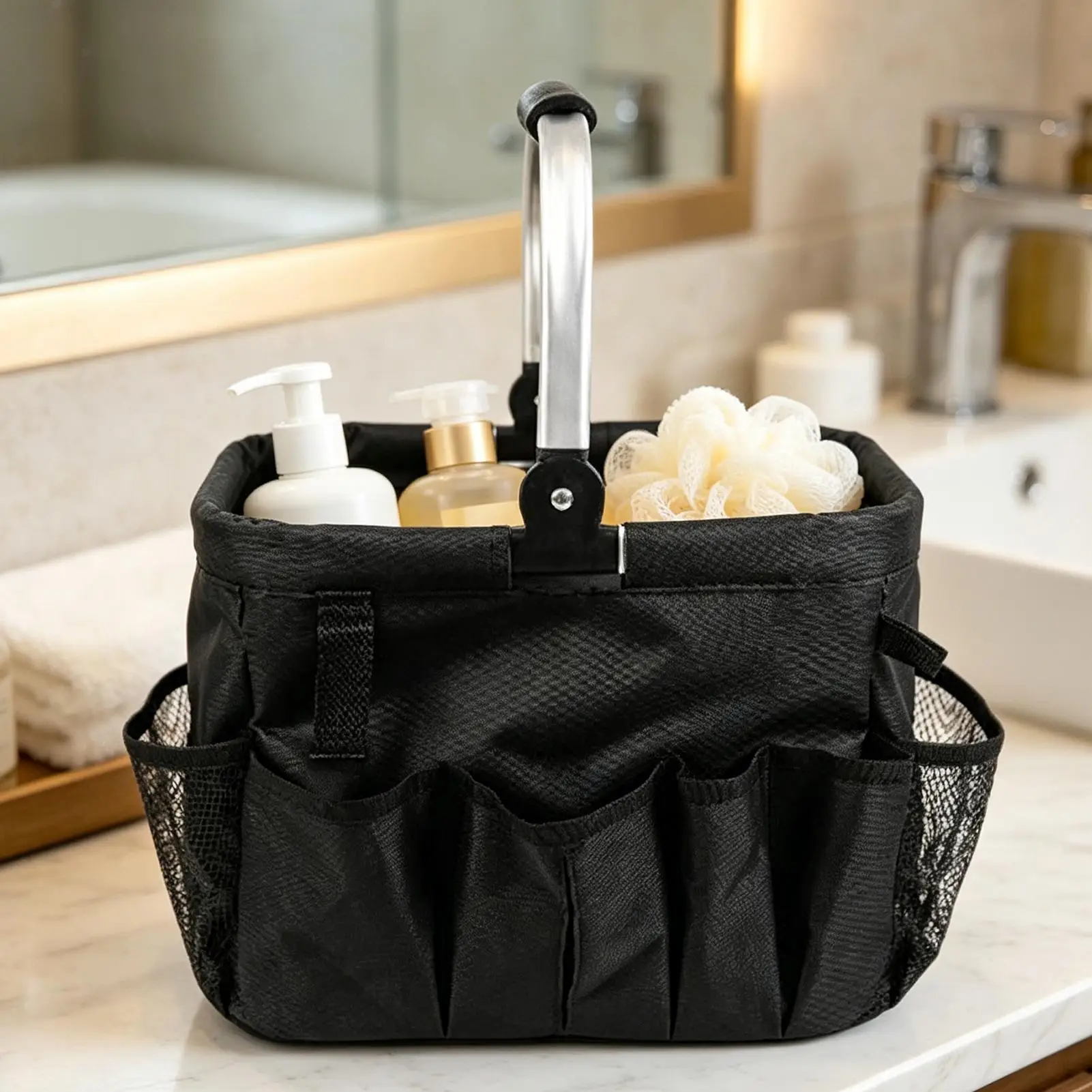 Cleaning Supplies Organizer 20L Foldable Storage Basket With Handle Waterproof Cleaning Organizer For Bathroom Kitchen Garden
Cleaning Supplies Organizer 20L Foldable Storage Basket With Handle Waterproof Cleaning Organizer For Bathroom Kitchen Garden