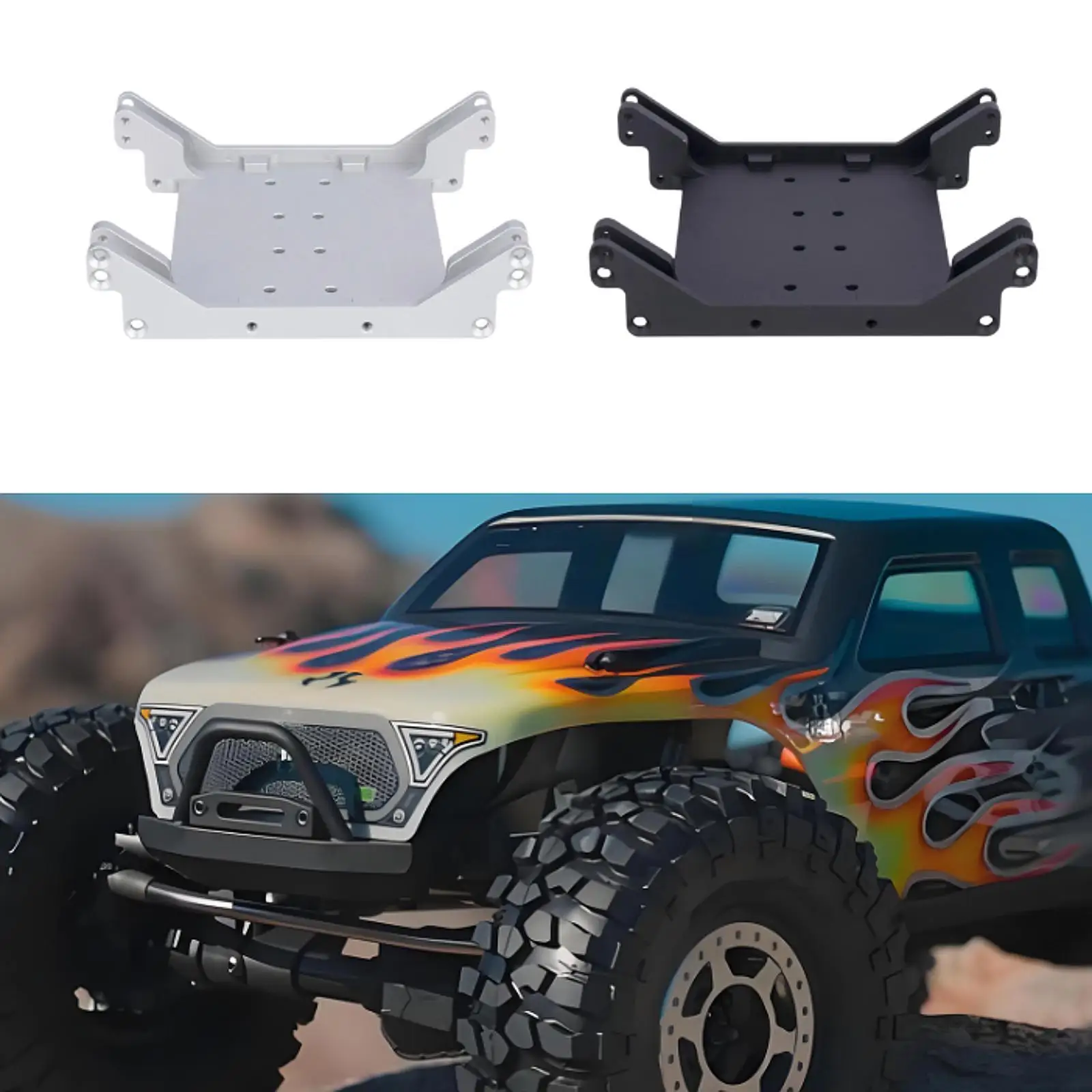 Gearbox Base Automotive Lower Sturdy Upgrade Part Aluminum Alloy Crawler Gearbox Plate for Axial SCX10 1/10 RC Rock Crawler Car
Gearbox Base Automotive Lower Sturdy Upgrade Part Aluminum Alloy Crawler Gearbox Plate for Axial SCX10 1/10 RC Rock Crawler Car