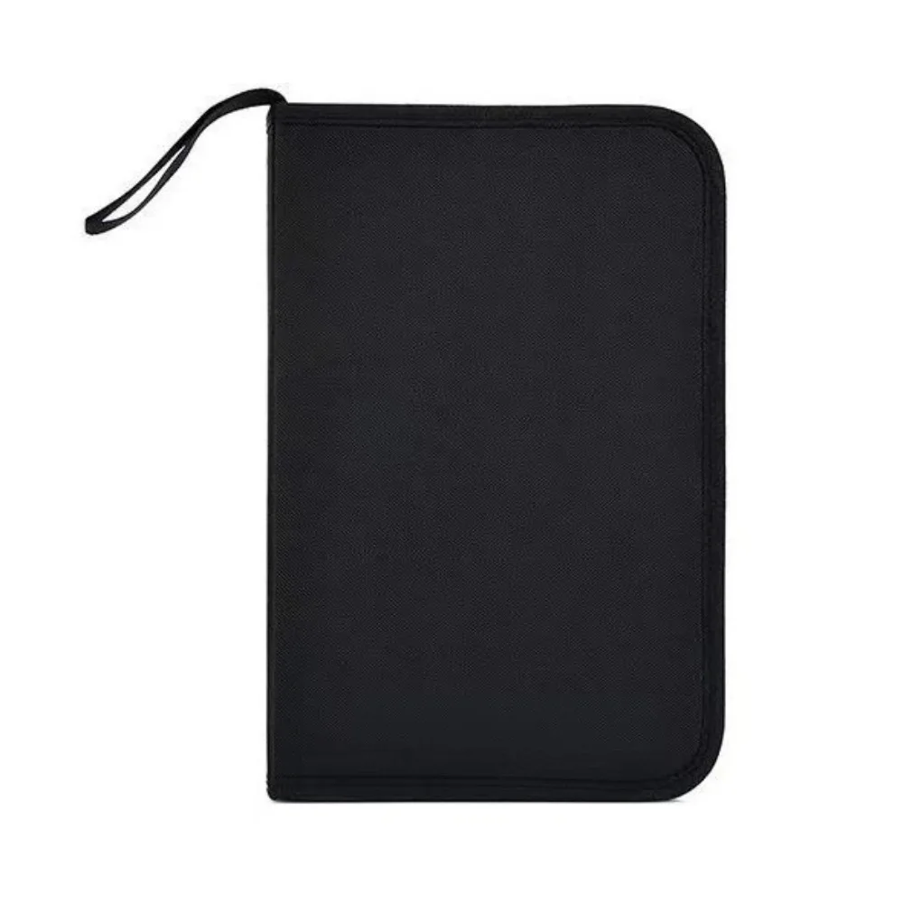 36/48/72/120 Holes Folding Pencil Case Large Capacity Portable Colored Pencils Storage Bag Multi-functional Black Pen Curtain
36/48/72/120 Holes Folding Pencil Case Large Capacity Portable Colored Pencils Storage Bag Multi-functional Black Pen Curtain