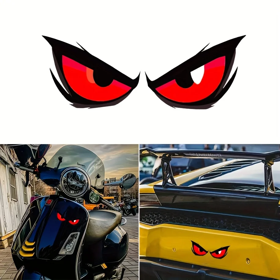 Windows, Laptops & Skateboards Fierce Red Eyes Sticker, Bold Decal for Car Bumpers
Windows, Laptops & Skateboards Fierce Red Eyes Sticker, Bold Decal for Car Bumpers