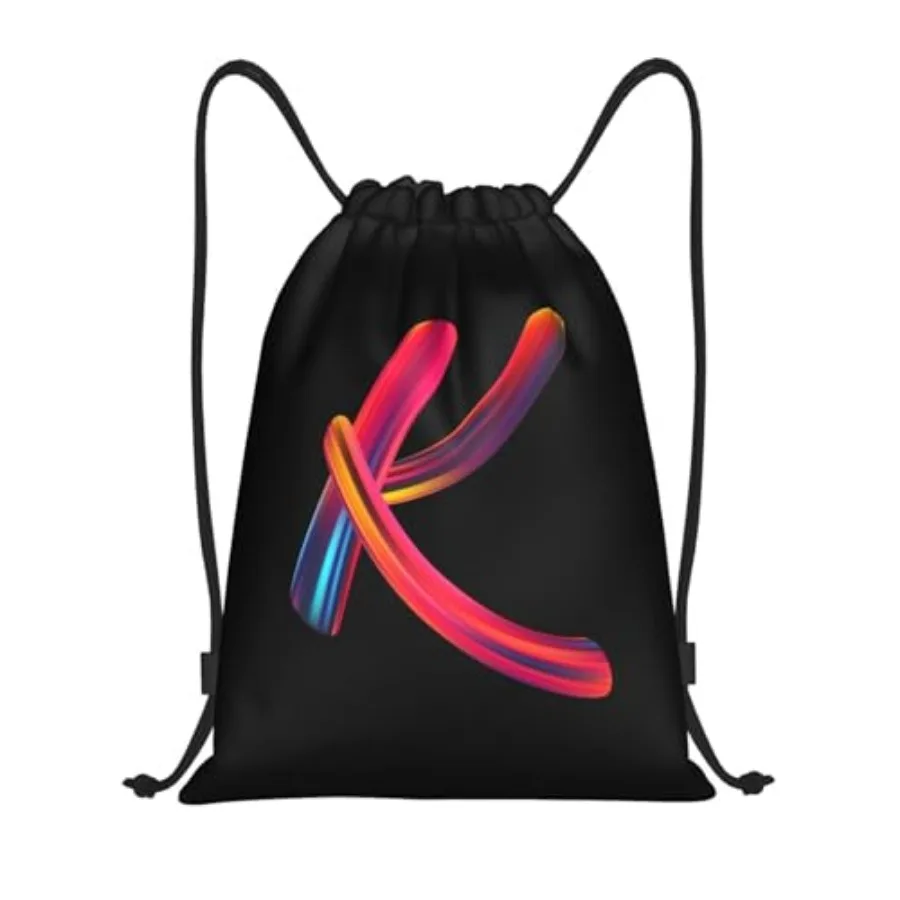 Drawstring Bags Initial Drawstring Backpack Sackpack Black Draw String Cinch Bags for Sports, Gym, Travel, Swimming, Beach, Cam
Drawstring Bags Initial Drawstring Backpack Sackpack Black Draw String Cinch Bags for Sports, Gym, Travel, Swimming, Beach, Cam
