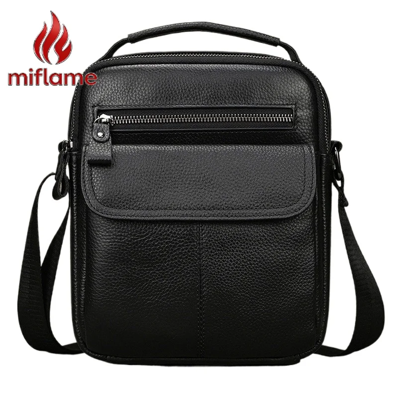 Men's Black Genuine Leather Shoulder Bag Messenger Casual Fashion Crossbody
Men's Black Genuine Leather Shoulder Bag Messenger Casual Fashion Crossbody