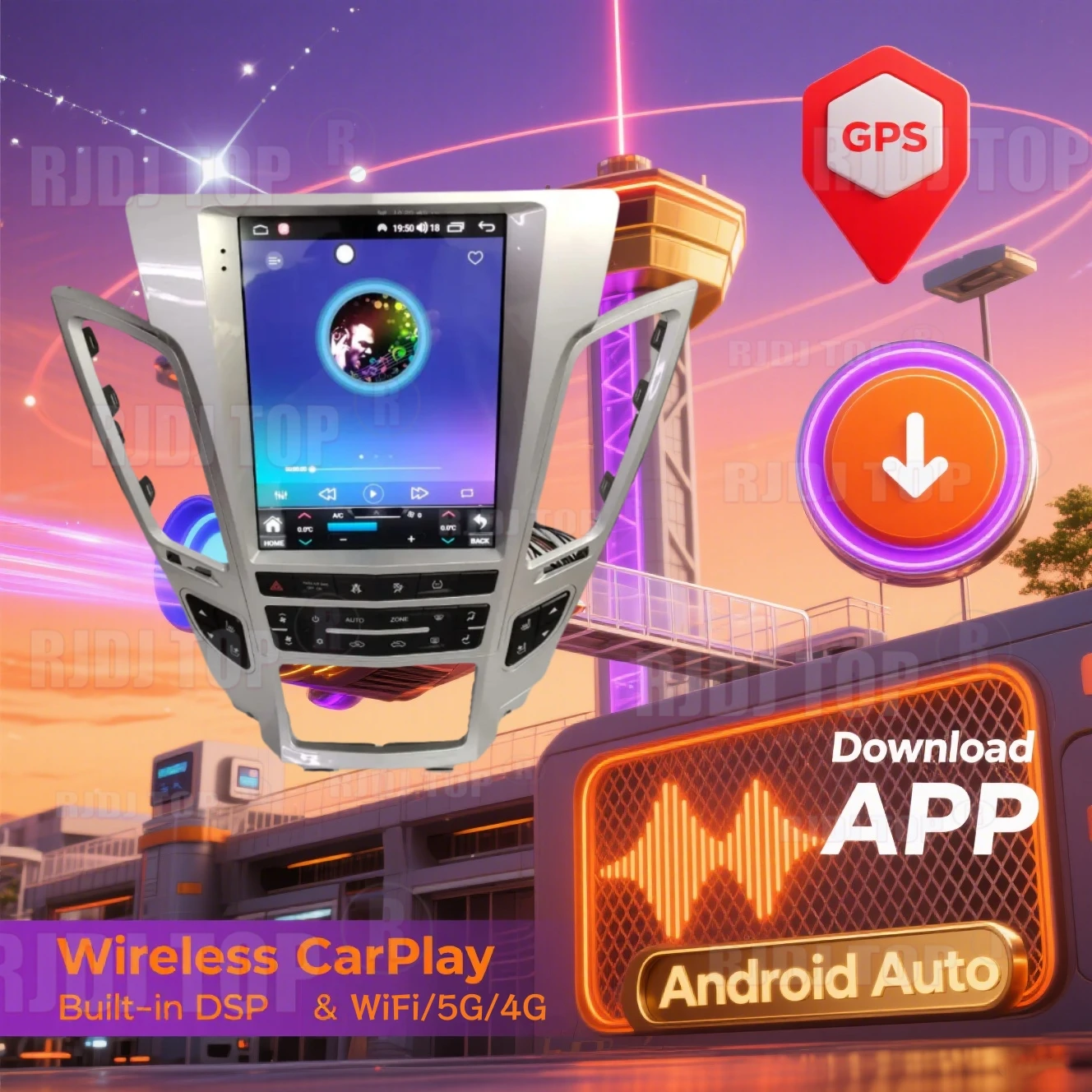 Android 14 For Cadillac CTS 2007-2012 Car Radio Multimedia Player Screen GPS Navigation Head Unit Tape Recorder 5G Carplay Auto
Android 14 For Cadillac CTS 2007-2012 Car Radio Multimedia Player Screen GPS Navigation Head Unit Tape Recorder 5G Carplay Auto