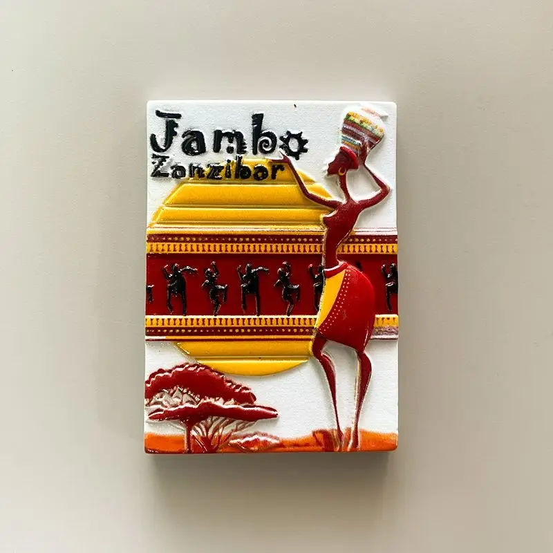 ZanzibarinsFeng Home Decorations Humanistic Relief Painted Refrigerator Magnets African Cultural Travel Souvenirs
ZanzibarinsFeng Home Decorations Humanistic Relief Painted Refrigerator Magnets African Cultural Travel Souvenirs