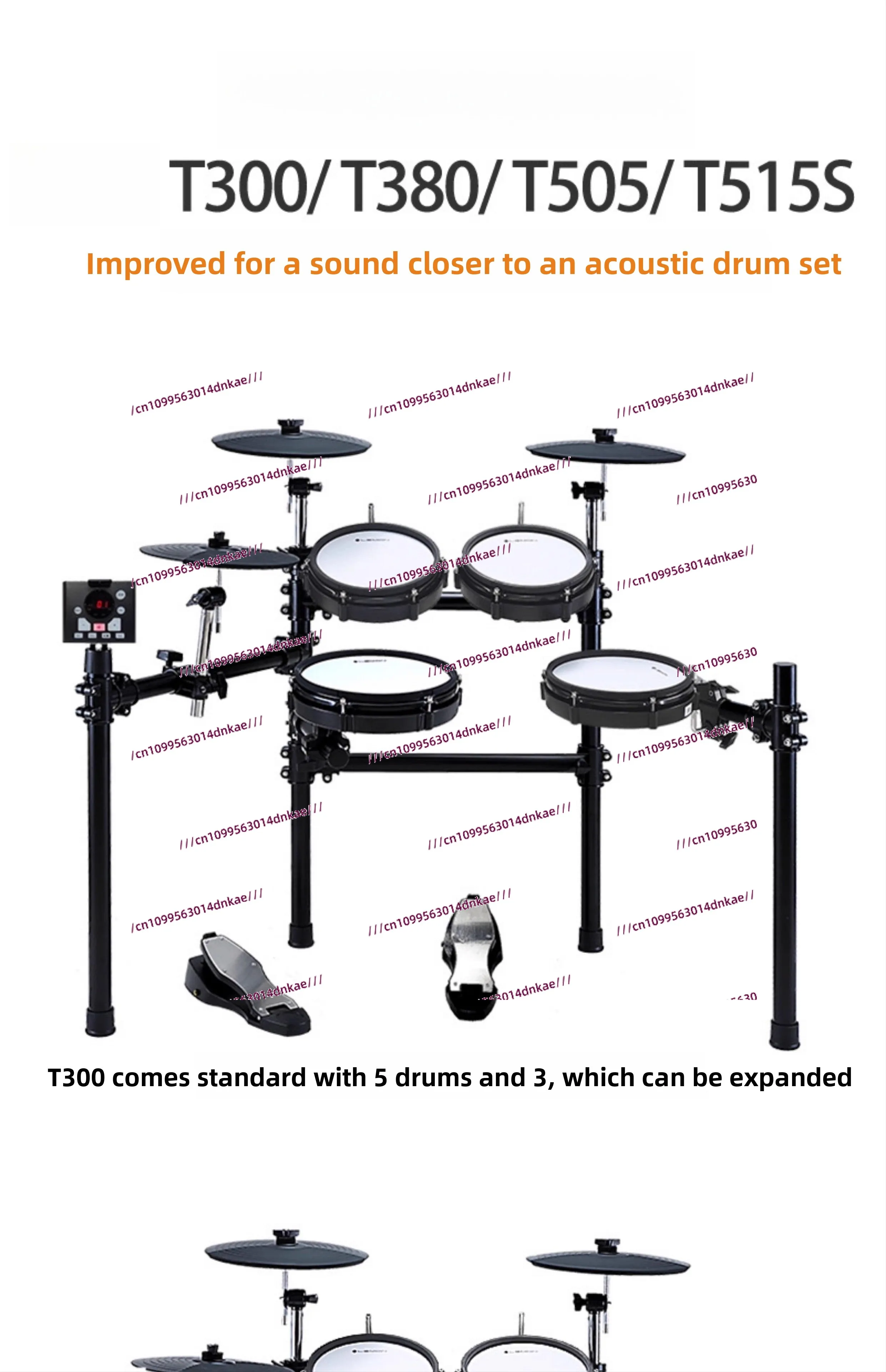 T300/380/505 Mesh Electronic Drum Set Drum Home Professional Adult Children Portable
T300/380/505 Mesh Electronic Drum Set Drum Home Professional Adult Children Portable