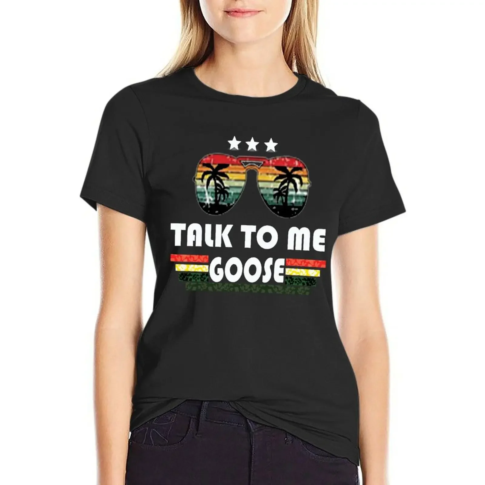 Talk to Me Goose T-Shirt shirts graphic tees new edition vintage anime clothes Summer Women's clothing
Talk to Me Goose T-Shirt shirts graphic tees new edition vintage anime clothes Summer Women's clothing