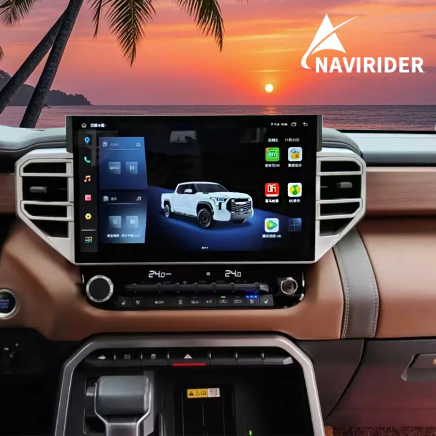 14.6" QLED Screen Car Radio For Toyota Tundra 2020-2024 Android 14 Sequoia CarPlay Stereo GPS Navigation Multimedia Video Player
14.6" QLED Screen Car Radio For Toyota Tundra 2020-2024 Android 14 Sequoia CarPlay Stereo GPS Navigation Multimedia Video Player