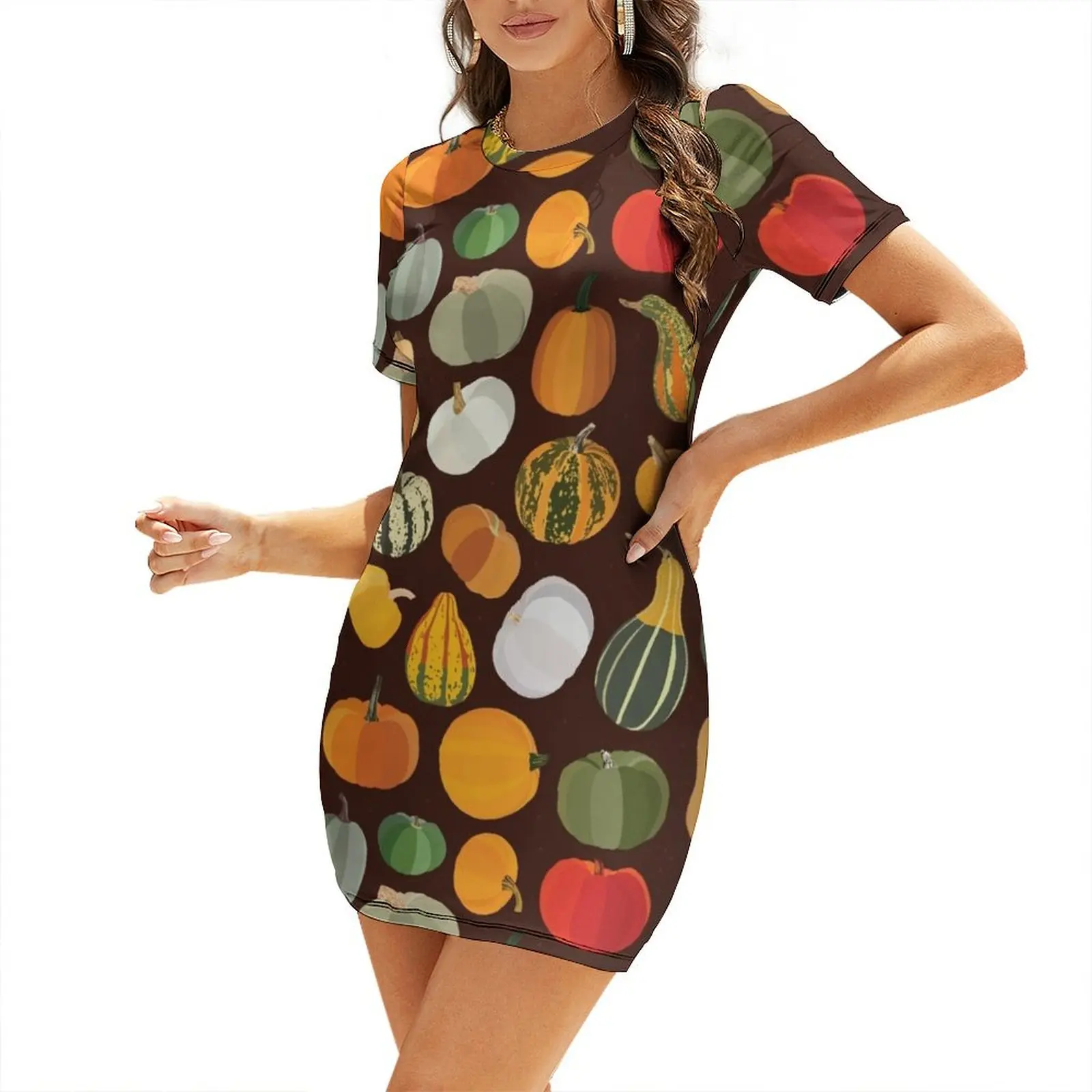 Pumpkins Short-Sleeved Dress wedding dresses for parties dress women summer 2025 Dress
Pumpkins Short-Sleeved Dress wedding dresses for parties dress women summer 2025 Dress