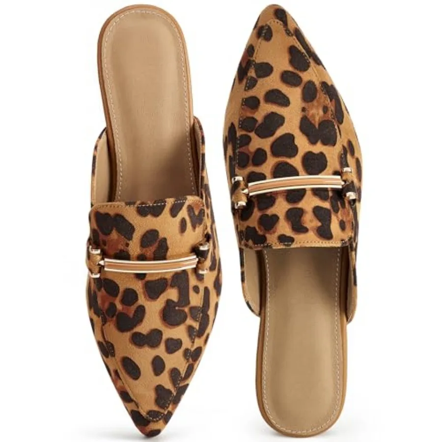 Alicegana Mules for Women Dressy Flats: Comfortable Pointed Toe Slingback Flats Business Casual Slip On Shoes Backless Loafers
Alicegana Mules for Women Dressy Flats: Comfortable Pointed Toe Slingback Flats Business Casual Slip On Shoes Backless Loafers