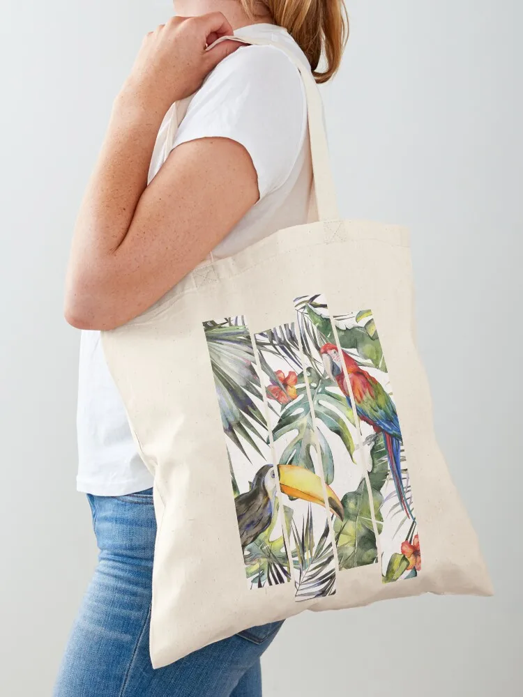 TROPICAL JUNGLE Tote Bag Lady bag bags luxury women custom fabric bag
TROPICAL JUNGLE Tote Bag Lady bag bags luxury women custom fabric bag