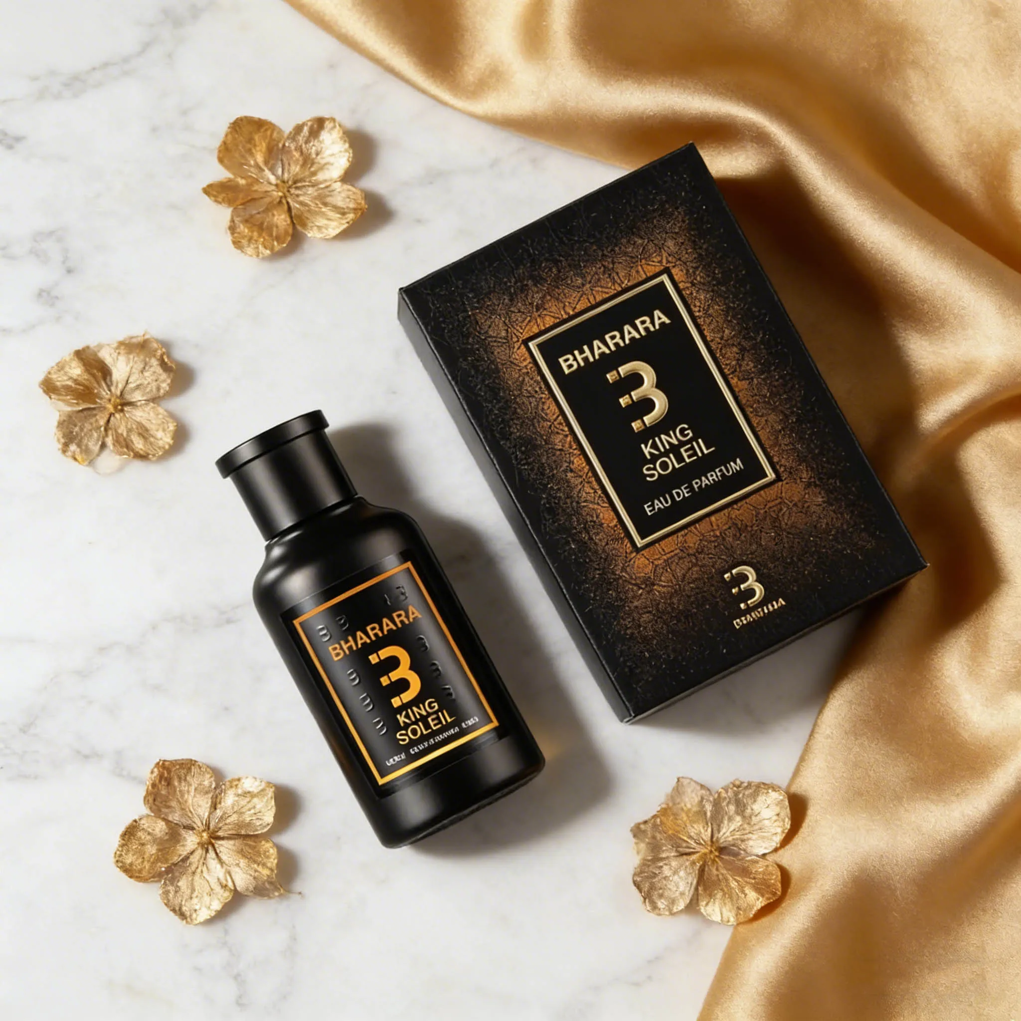 Bharara King Soleil Men's Perfume - Fresh Bergamot & Amber Notes, Ideal Gift for Any Occasion.
Bharara King Soleil Men's Perfume - Fresh Bergamot & Amber Notes, Ideal Gift for Any Occasion.