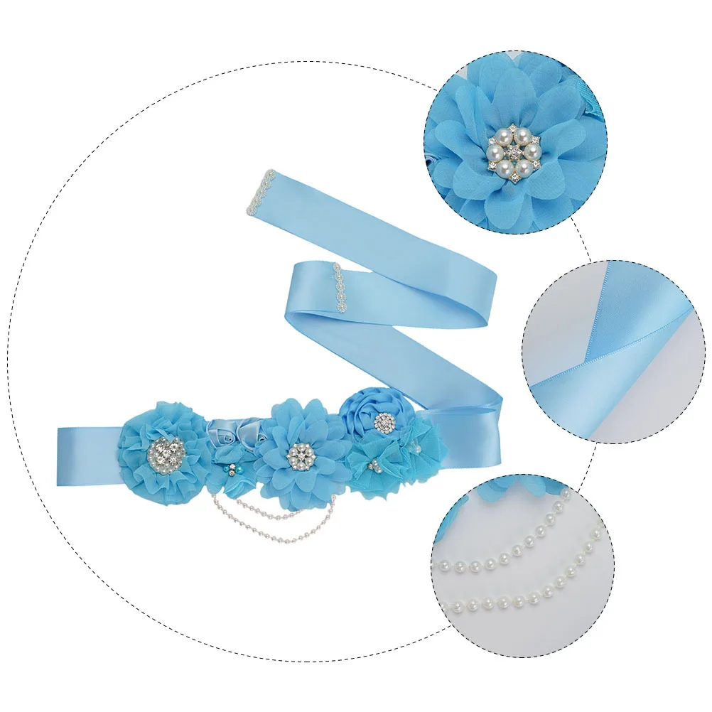 1Pcs Maternity Wedding Waist Belt Pearl Rhinestone Flower Decor Bridal Dress Accessory Decorative Girdle Party Waistband
1Pcs Maternity Wedding Waist Belt Pearl Rhinestone Flower Decor Bridal Dress Accessory Decorative Girdle Party Waistband