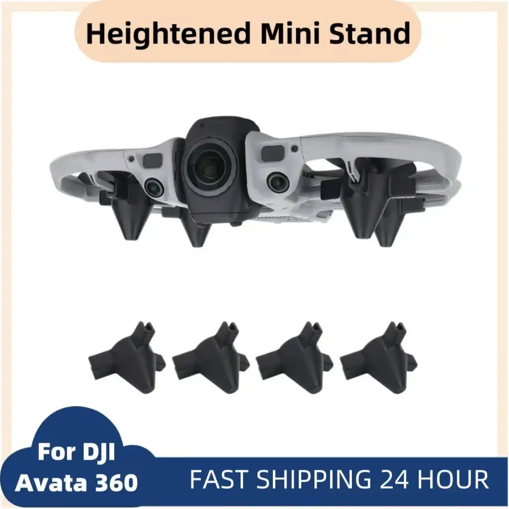 DJI Avata 360 Raised Landing Gear Heightened Mini Support Stand
DJI Avata 360 Raised Landing Gear Heightened Mini Support Stand