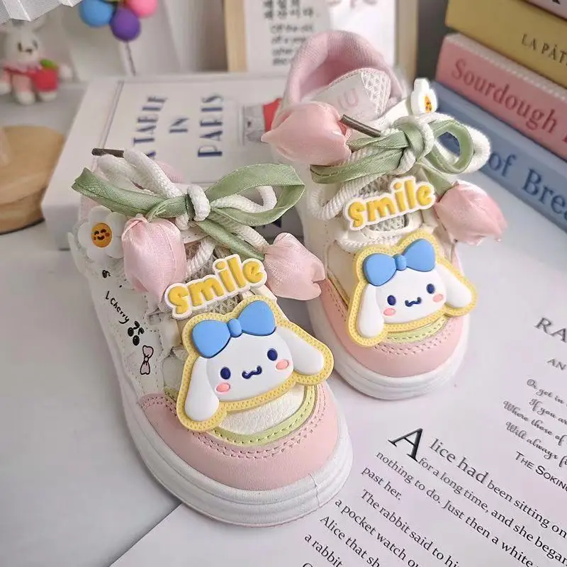 real pictures 2025 new spring autumn melody Cinnamoroll cartoon girls board shoes kids children's sports Casual Shoes Flats
real pictures 2025 new spring autumn melody Cinnamoroll cartoon girls board shoes kids children's sports Casual Shoes Flats