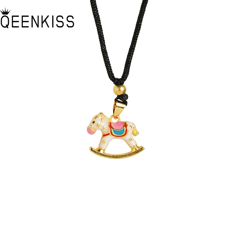 QEENKISS Gold Enamel Trojan Necklace Pendants For Women Wedding Party Birthday Christmas Bride Kids Girl Ladies Gifts PT5186
QEENKISS Gold Enamel Trojan Necklace Pendants For Women Wedding Party Birthday Christmas Bride Kids Girl Ladies Gifts PT5186