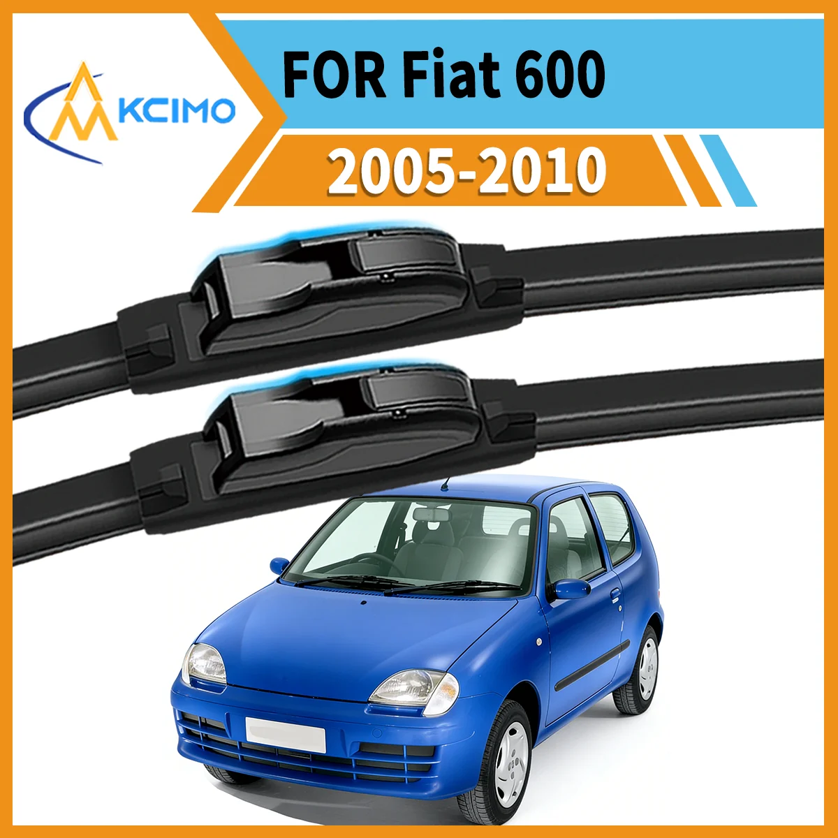 Essential Safety Duo 2 Front Wiper Blades for Fiat 600 187 2005-2010 Year-Round Clear Vision & Quiet Smudge-Free Operation
Essential Safety Duo 2 Front Wiper Blades for Fiat 600 187 2005-2010 Year-Round Clear Vision & Quiet Smudge-Free Operation