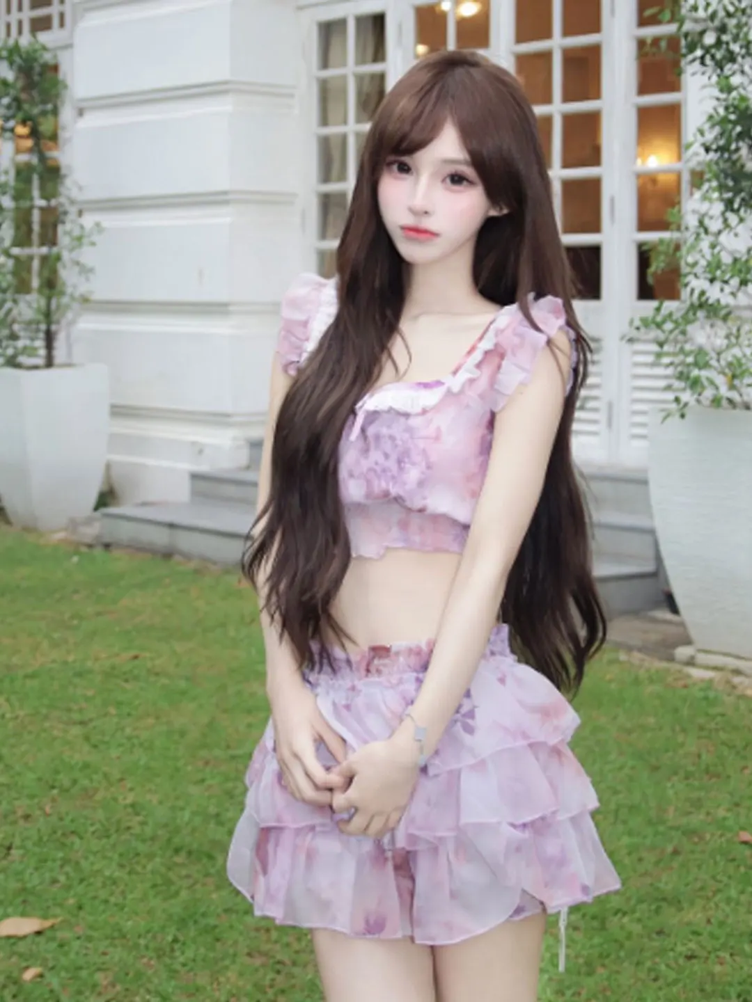Gentle Wind Unique Super Cute Top Skirt Two-Piece Set Whole Outfit OOTD Summer 2026 Comfortable High Waist Short Skirt
Gentle Wind Unique Super Cute Top Skirt Two-Piece Set Whole Outfit OOTD Summer 2026 Comfortable High Waist Short Skirt