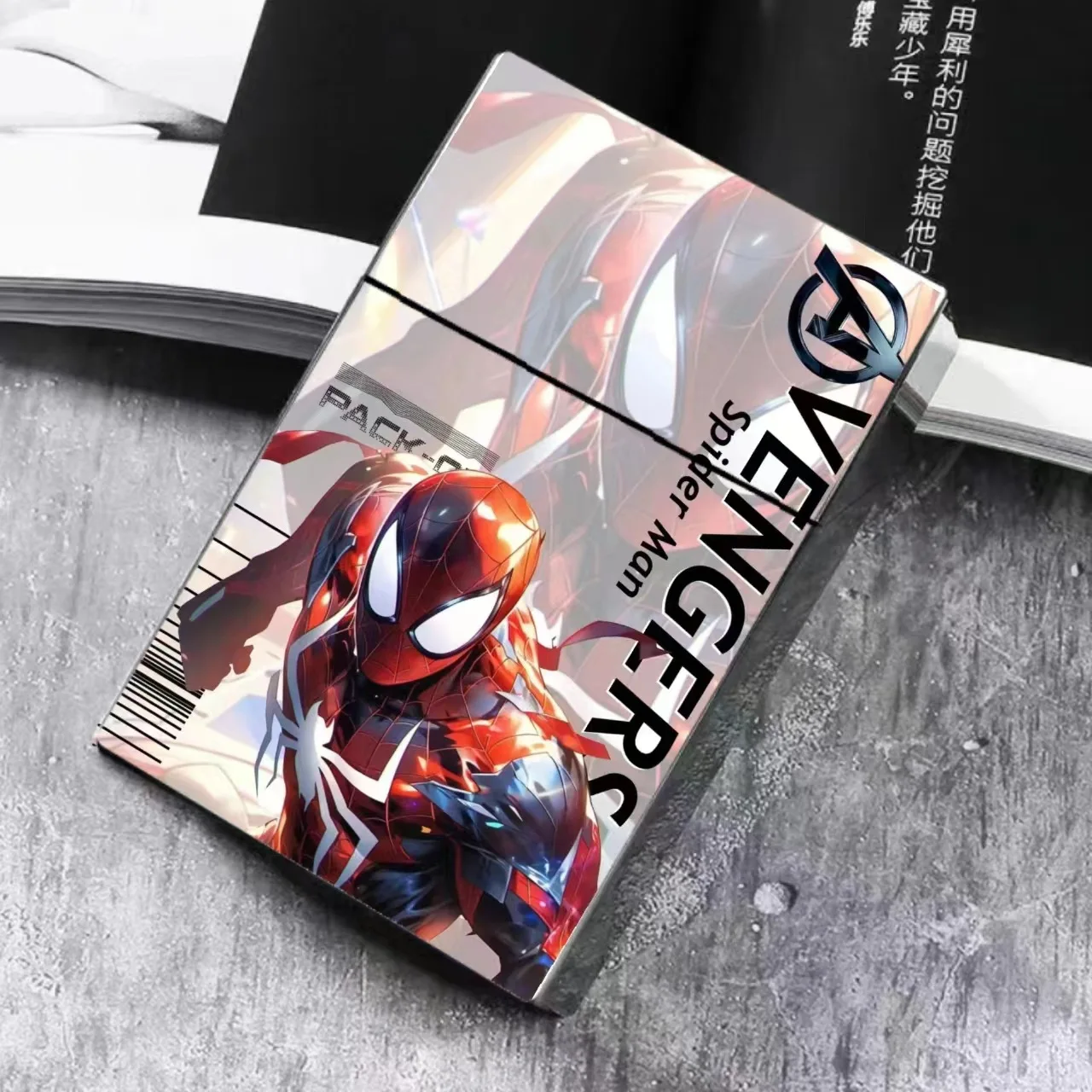 Marvel Avengers: Iron Man Creative Cigarette Box Thick Only 20 Anime HD Cigarette Box Press Auto Bounce Fashion Toys Gifts
Marvel Avengers: Iron Man Creative Cigarette Box Thick Only 20 Anime HD Cigarette Box Press Auto Bounce Fashion Toys Gifts