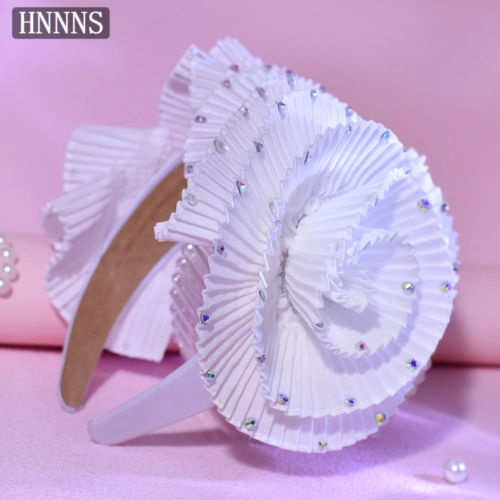 HNNNS African Style Hair Accessories 3D Big Flower Headband Lace Wedding Dress Headwear Multi Layer Pleated Headdress A342
HNNNS African Style Hair Accessories 3D Big Flower Headband Lace Wedding Dress Headwear Multi Layer Pleated Headdress A342