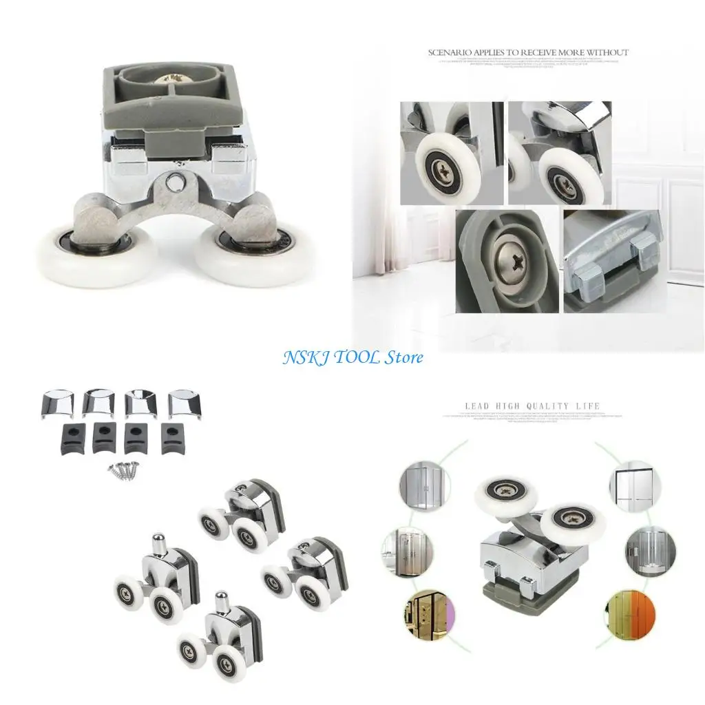 L8RC Smooth Sliding 23/25mm Shower Door Rollers Rust Resistant Sliding Door Rollers
L8RC Smooth Sliding 23/25mm Shower Door Rollers Rust Resistant Sliding Door Rollers