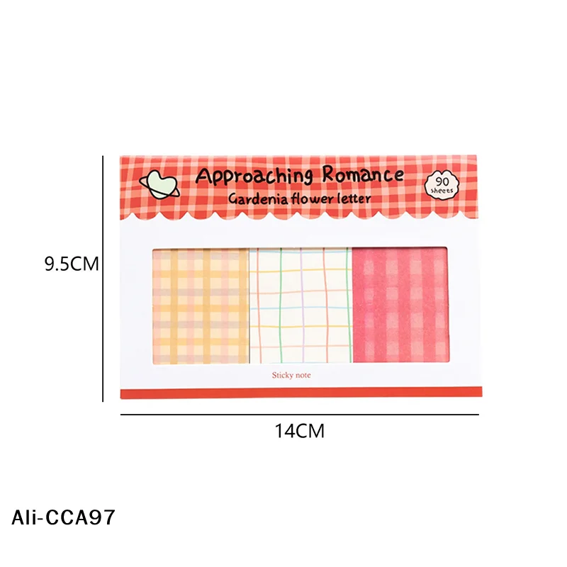 New Plaid Combination Note Romance Series Hand Account Decoration Basic Material Paper Note Paper Kawaii Stationery Stationery
New Plaid Combination Note Romance Series Hand Account Decoration Basic Material Paper Note Paper Kawaii Stationery Stationery
