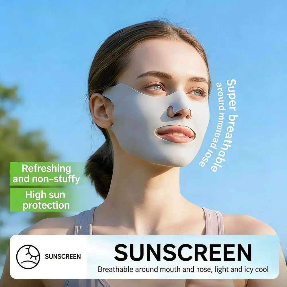 UV Protection Face Mask Breathable Eye Corner Cover Soft Polyester Sunscreen Mask Sun Shield For Golf Outdoor Hiking Daily Use
UV Protection Face Mask Breathable Eye Corner Cover Soft Polyester Sunscreen Mask Sun Shield For Golf Outdoor Hiking Daily Use