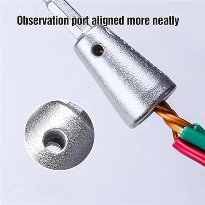 A44Z-5Pcs Wire Twisting Tool Wire Twister Wire Connector,Wire Twisting Tool Wire Stripper Tool Wire Twister Tool For Drill
A44Z-5Pcs Wire Twisting Tool Wire Twister Wire Connector,Wire Twisting Tool Wire Stripper Tool Wire Twister Tool For Drill
