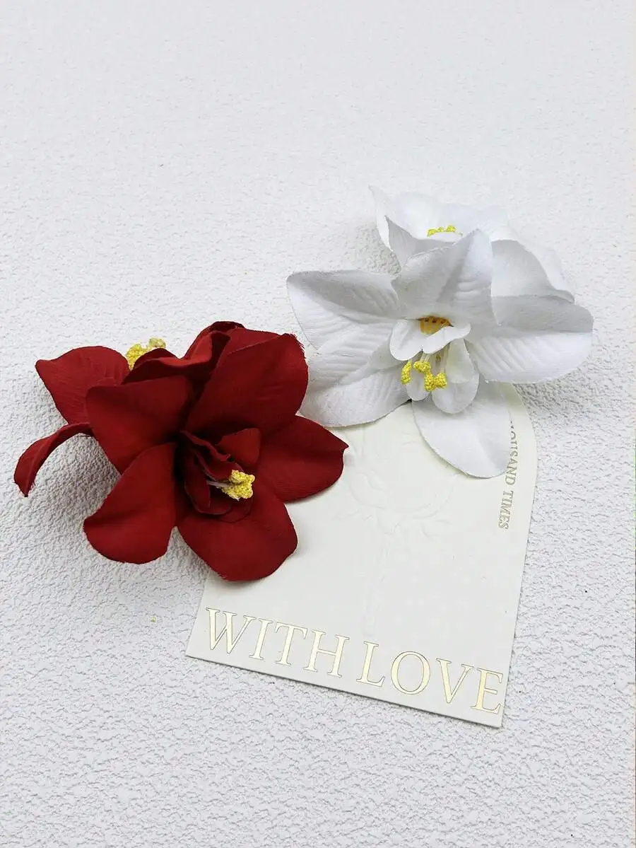 2pcs Artificial Flower Hair Clips For Women Valentines Day Gift
2pcs Artificial Flower Hair Clips For Women Valentines Day Gift