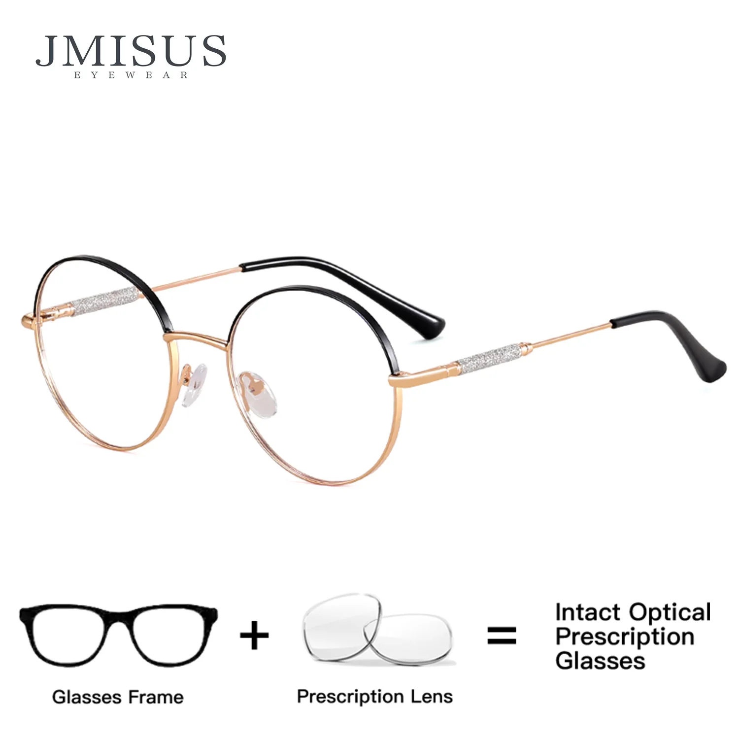 JMISUS High Quality Metal Round Optical Glasses with Prescription Women Myopia Photochromic Anti Blue Light Medical Eyeglasses
JMISUS High Quality Metal Round Optical Glasses with Prescription Women Myopia Photochromic Anti Blue Light Medical Eyeglasses