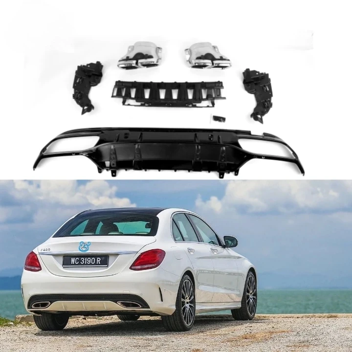 Высокое качество автомобиля задняя губа Bmuper для Benz W205 C63 пластиковый диффузор Mercedes AMG Style W205
Высокое качество автомобиля задняя губа Bmuper для Benz W205 C63 пластиковый диффузор Mercedes AMG Style W205