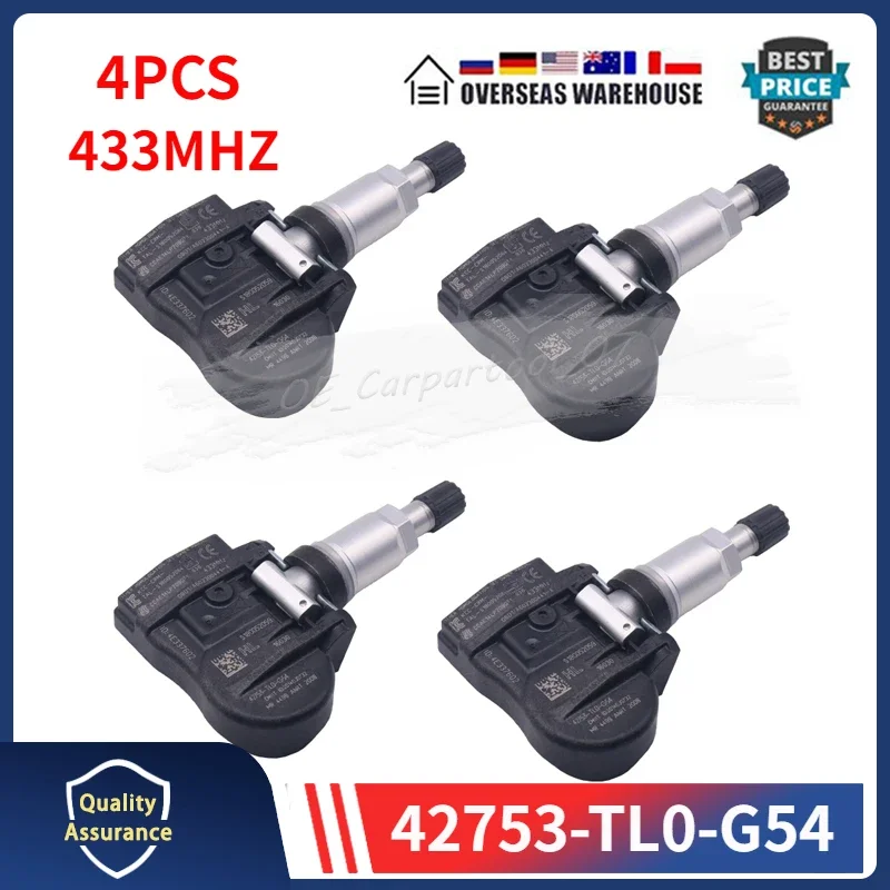 42753-TL0-G54 TPMS 433 МГц для 2013-2016 Honda Accord Crosstour 2017-2021 Qoros 3 датчик системы мониторинга давления в шинах 4 шт.
42753-TL0-G54 TPMS 433 МГц для 2013-2016 Honda Accord Crosstour 2017-2021 Qoros 3 датчик системы мониторинга давления в шинах 4 шт.