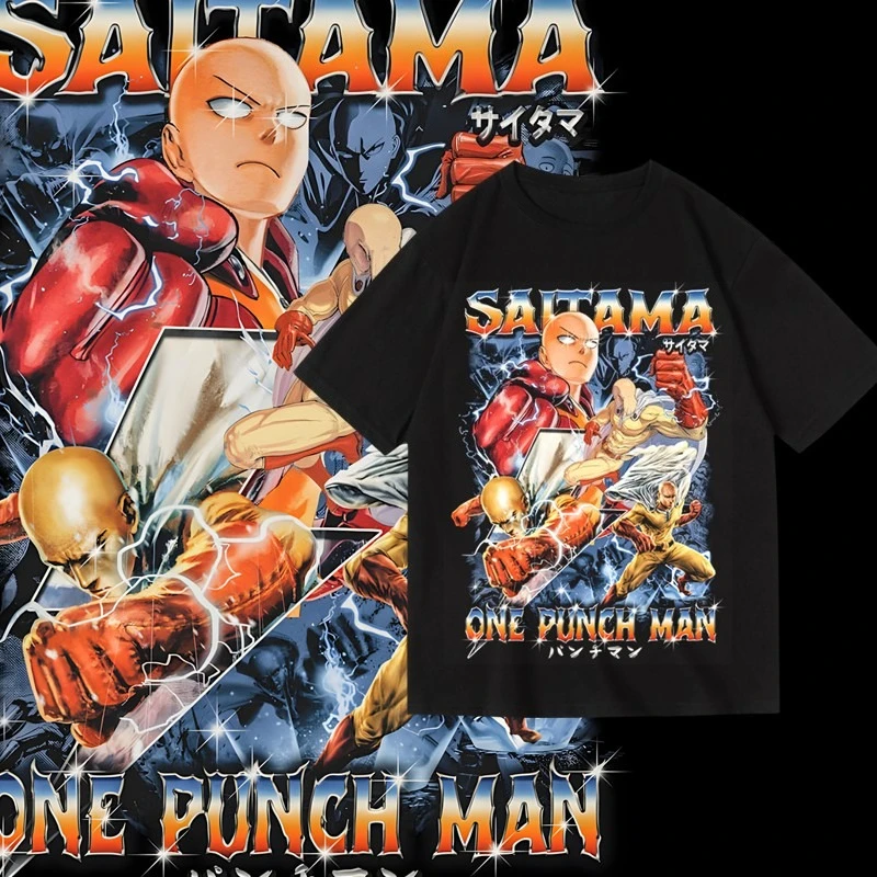 Japanese Anime One-punch Superman Male Saitama Teacher Short-sleeved Round Neck Pure Cotton Summer Men's and Women's T-shirts
Japanese Anime One-punch Superman Male Saitama Teacher Short-sleeved Round Neck Pure Cotton Summer Men's and Women's T-shirts