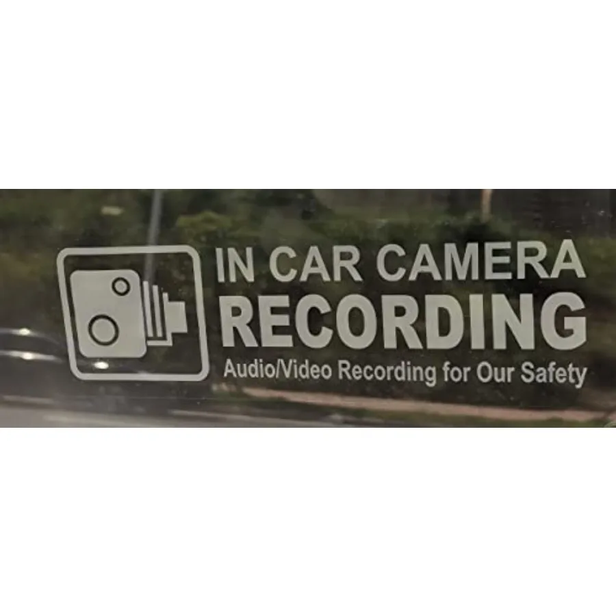 2x6 inch 4 Pcs Static Cling Removable Reusable Indoor Labels Dashcam in Use Vehicles In Car Camera Recording Warning Decals Lab
2x6 inch 4 Pcs Static Cling Removable Reusable Indoor Labels Dashcam in Use Vehicles In Car Camera Recording Warning Decals Lab